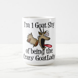 Mug Dingue Goat Lady GetYerGoat