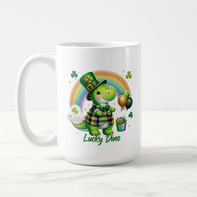 Mug Dino chanceux (Gauche)