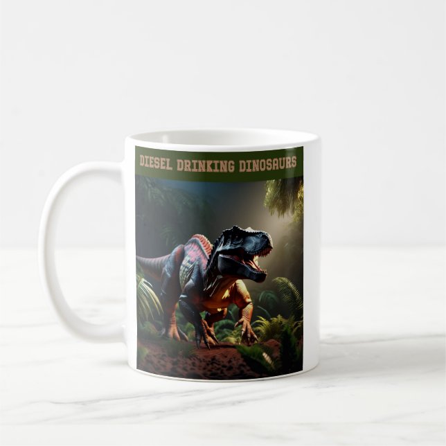 Mug Dino en colère (Gauche)