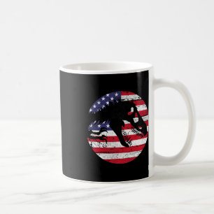 Mug Dino Fossi Drapeau États-Unis Dinosaure Patriotiqu