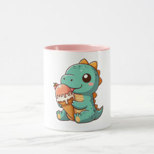 Mug Dino mignonne de glace mangeur
