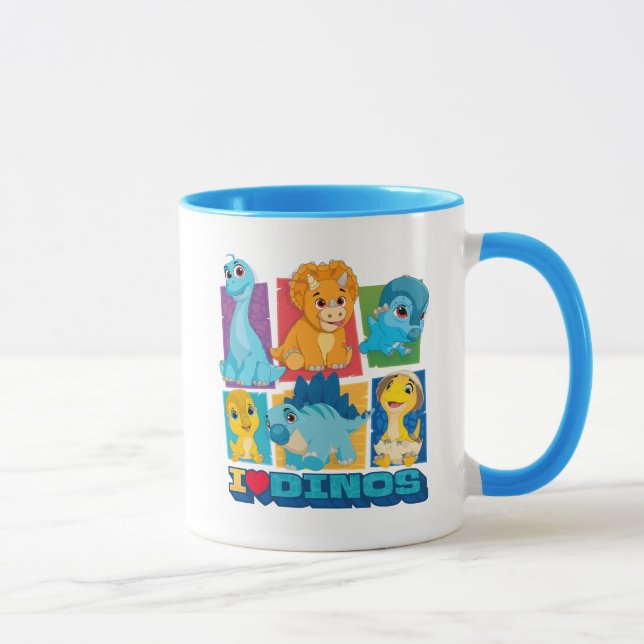 Mug Dino Ranch | Dinosaure amusant et coloré (Droite)