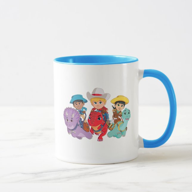 Mug Dino Ranch Friends Design (Droite)