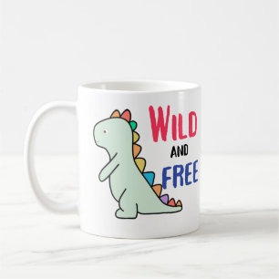 Mug Dino sauvage et libre