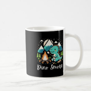 Mug Dino Smore Drôle Camping Dinosaur Camionneur Feu d