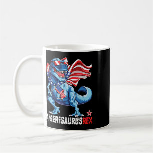 Mug Dinosaur 4 juillet garçons filles hommes Amerisaur