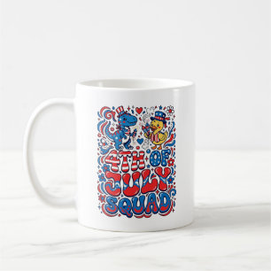 Mug Dinosaur Kawaii Patriotique Meilleur Beau-père Jam