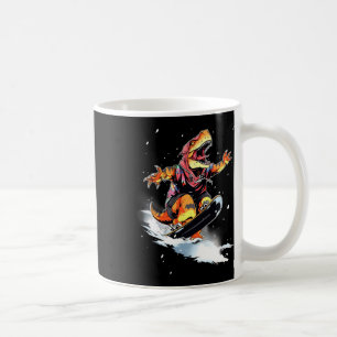 Mug Dinosaur T-rex Snowboard Snowboard Snowboardeur Ga