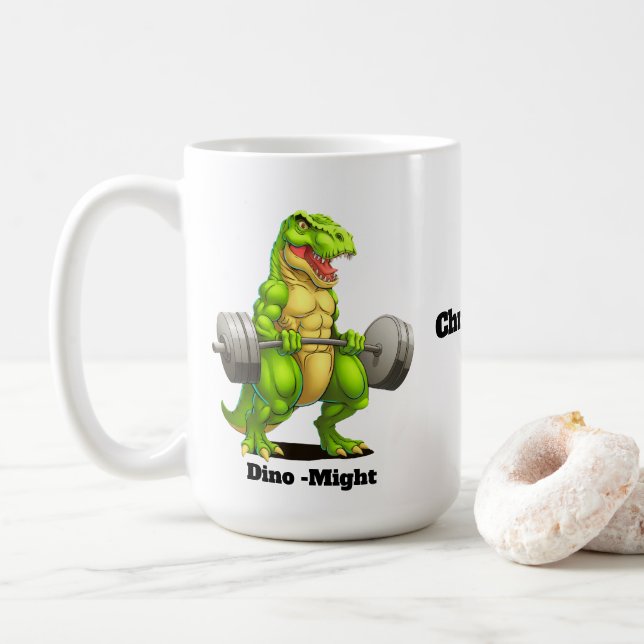 Mug dinosaure (Avec donut)