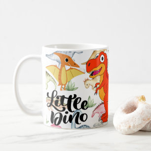 Mug Dinosaure avec préhistorique coloré• Dino pour enf