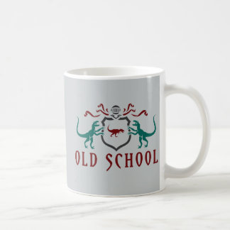 Mug Dinosaure de couleur de vieille école