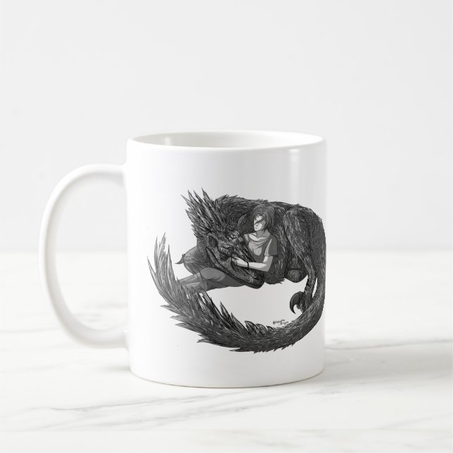 Mug Dinosaure endormi (Gauche)