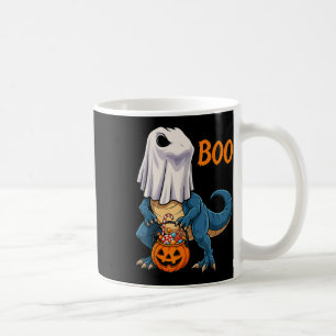 Mug Dinosaure fantôme T Rex Citrouille Boo Drôle Hallo