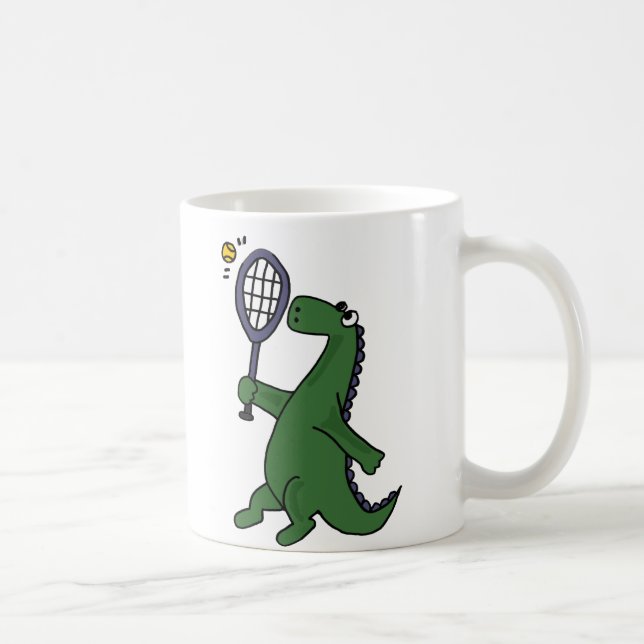 Mug Dinosaure génial jouant la bande dessinée de (Droite)