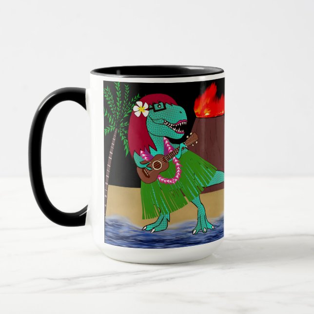 Mug Dinosaure hawaïen (Gauche)