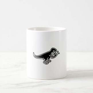 Mug dinosaure mangeant des poissons de Jésus