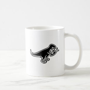 Mug Dinosaure mangeant des poissons de Jésus