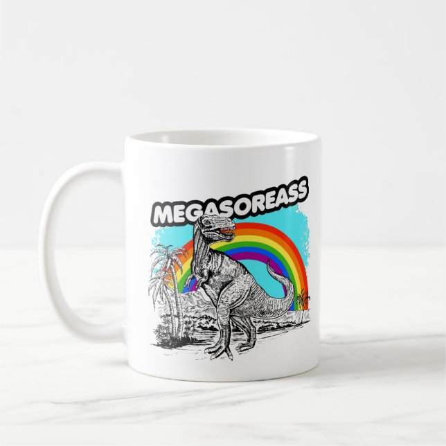 Mug Dinosaure Megasoreass (Gauche)
