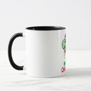 Mug dinosaure merry xmas