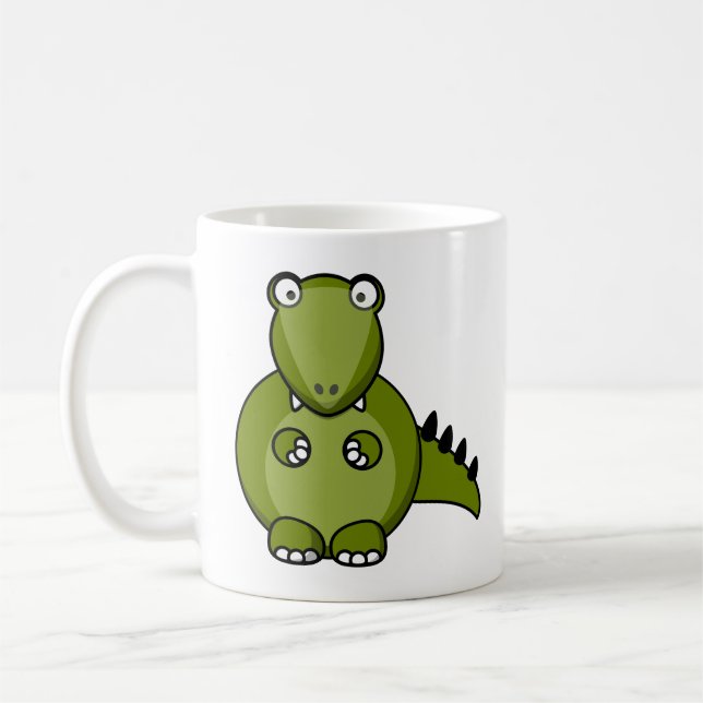 Mug Dinosaure mignon et coloré (Gauche)