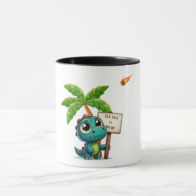 Mug dinosaure mignon et drôle (Centre)