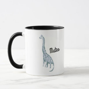 Mug Dinosaure personnalisé de nom