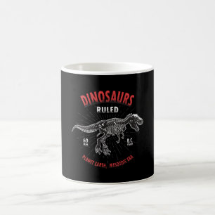 Mug Dinosaure Planète Terre Mésozoïque   Dinosaure