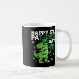 Mug Dinosaure Saint-Patrick Chanceux Shamrock Irlandai