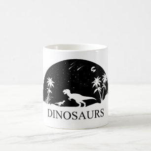 Mug Dinosaure Sous Les Étoiles