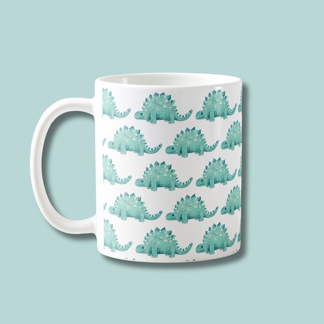 Mug Dinosaure Stégosaure enfants animal (Stegosaurus dinosaur patterned coffee mug)