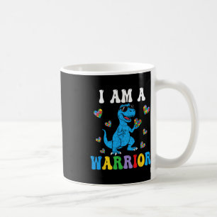 Mug Dinosaure T-rex Enfants Je Suis Un Guerrier Autism