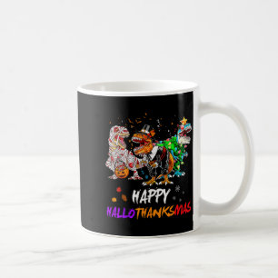 Mug Dinosaure T Rex Joyeux Hallothanksmas Halloween En