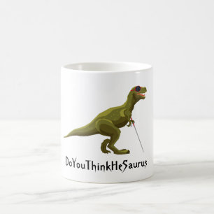 Mug Dinosaure Vert