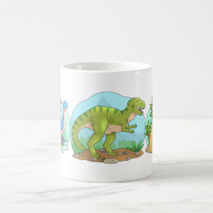 Mug dinosaures