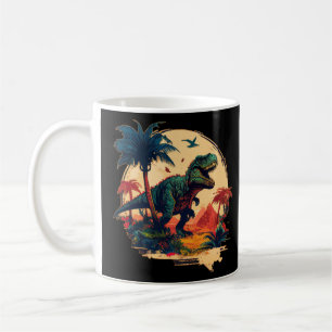 Mug Dinosaures crétacés préhistoriques Tyrannos jurass