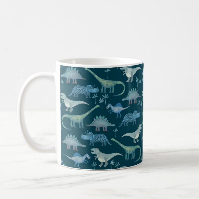 Mug Dinosaures foncé (Gauche)