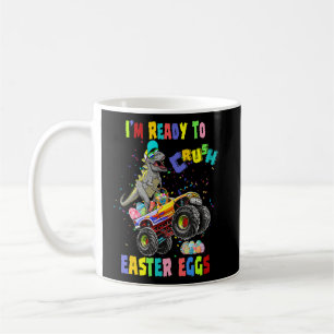 Mug Dinosaures Je suis prêt à écraser les oeufs de Pâq