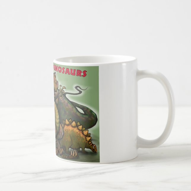Mug Dinosaures jurassiques (Droite)