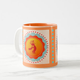 Mug d'inspiration sud-ouest de Kokopelli