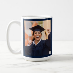 Mug Diplôme 2026 Photo personnalisée de graduation