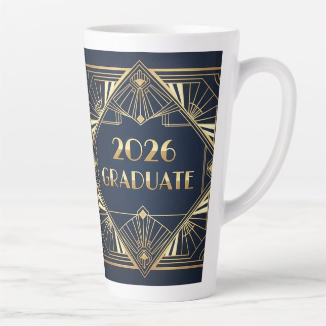 Mug diplômé Art Déco 2026 (Droite)
