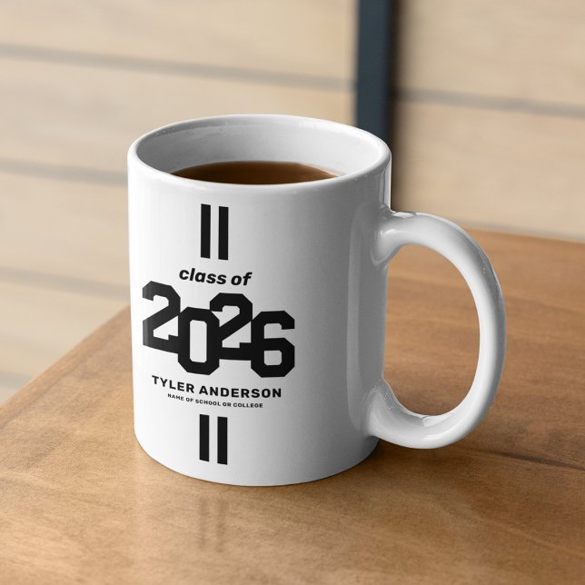 Mug Diplômé Athlétique 2026 (Créateur téléchargé)