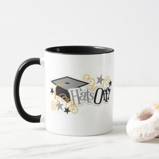 MUG DIPLÔME "CASQUETTES OFF" (Avec donut)