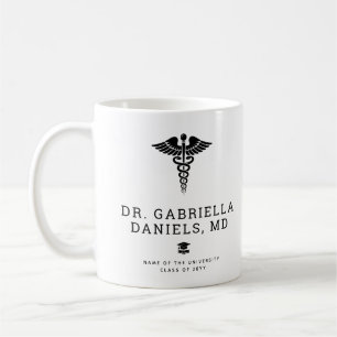 Mug Diplôme de docteur de l'école de médecine moderne