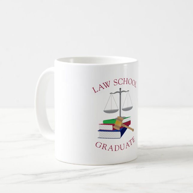 Mug Diplômé de la faculté de droit (Devant gauche)