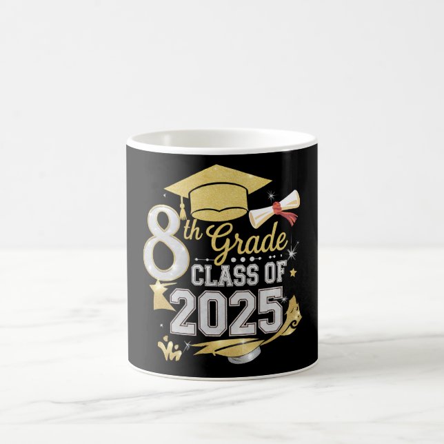 Mug Diplômé de la promotion 2025 de 8e année (Centre)