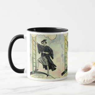 Mug Diplômé de l'époque, gravissant l'échelle d'entrep