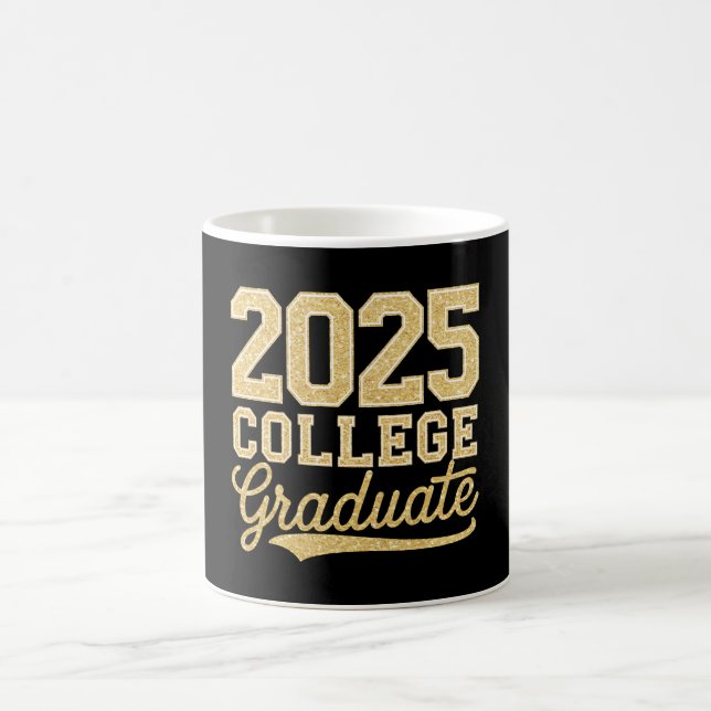 Mug Diplômé de l'université 2025 Fin d'études Supérieu (Centre)