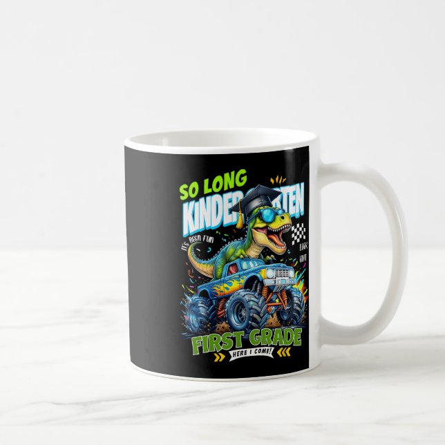 Mug Diplômé de maternelle Dinosaur 1ère année H (Droite)