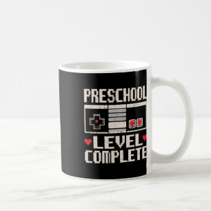 Mug Diplômé de niveau préscolaire Gamer Cl de 2025 Gra